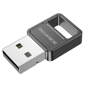 ADAPTOARE Bluetooth Borofone, "DH8" conectare prin USB 2.0, distanta 10 m (pana la), Bluetooth v5.1, antena interna, "6941991109652" — miniatură