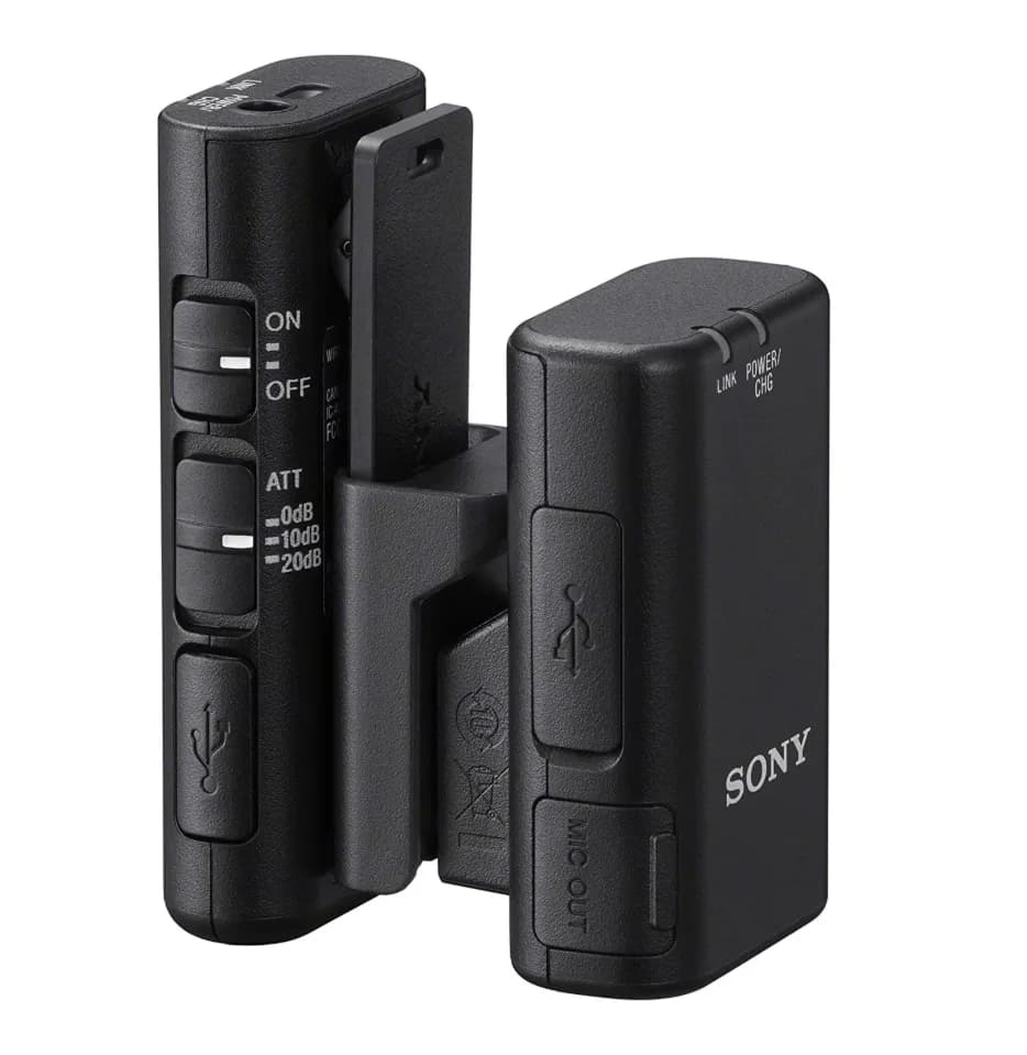 Microfon Sony ECM-W2BT, tip Condenser — miniatură