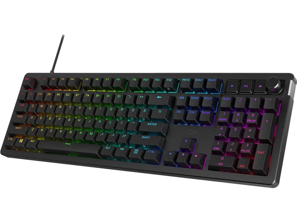 Tastatura Mecanica Gaming HyperX Alloy Rise, RGB, USB, Negru — miniatură