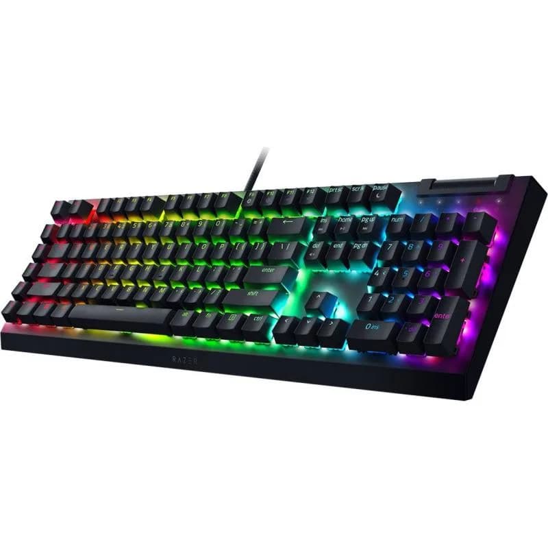 Tastatura Mecanica Gaming Razer BlackWidow V4 X, RGB, USB, negru — miniatură