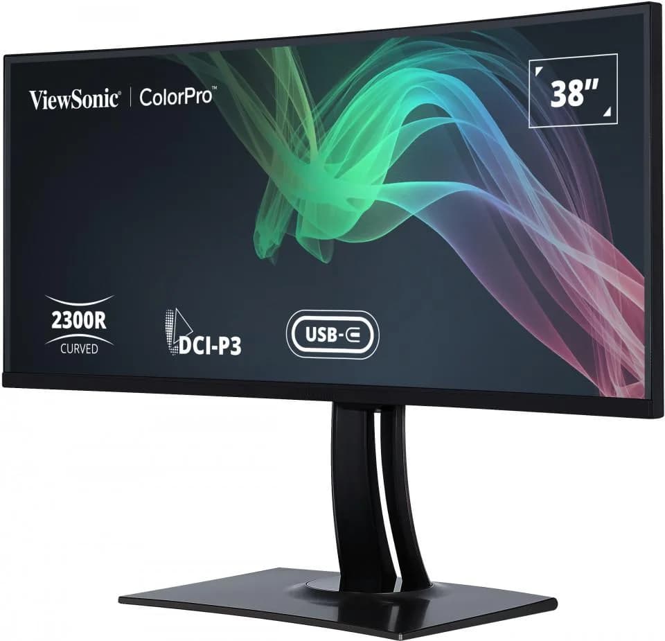 Monitor Consumer ViewSonic VP3881A, 38", 3840 x 1600 pixeli, Black — miniatură