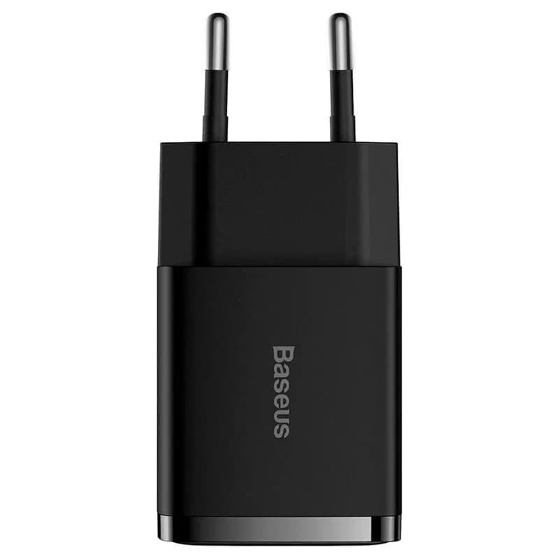 Incarcator retea Baseus Compact, negru — miniatură