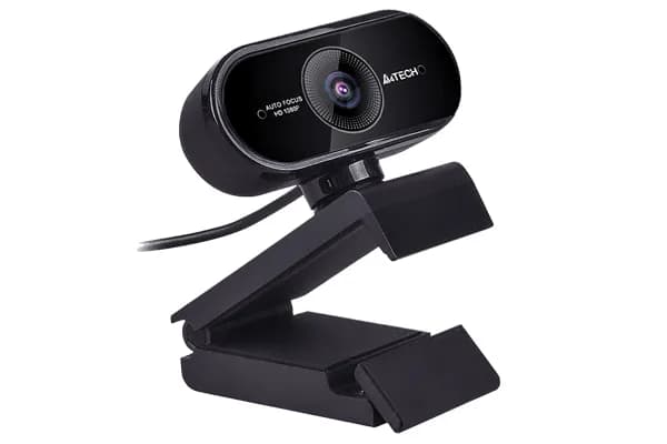 CAMERA web A4TECH, Full HD rez 1920 x 1080, USB 2.0, microfon, autofocus, 75grade vizibilitate, negru, "PK-930HA" — miniatură