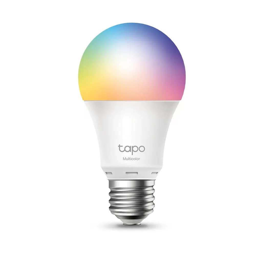 BEC LED wireless TP-LINK, 800lm, 8.7W, E27, intensitate reglabila, ctl prin smartph.cu apl.Tapo, ajustare auto a luminii in fct. de mom zilei-diferite culori "Tapo L530E"