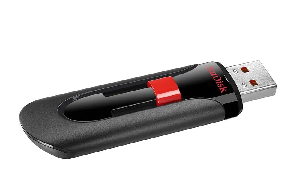 Memorie USB SANDISK Cruzer Glide 128 GB, USB 2.0, Negru — miniatură