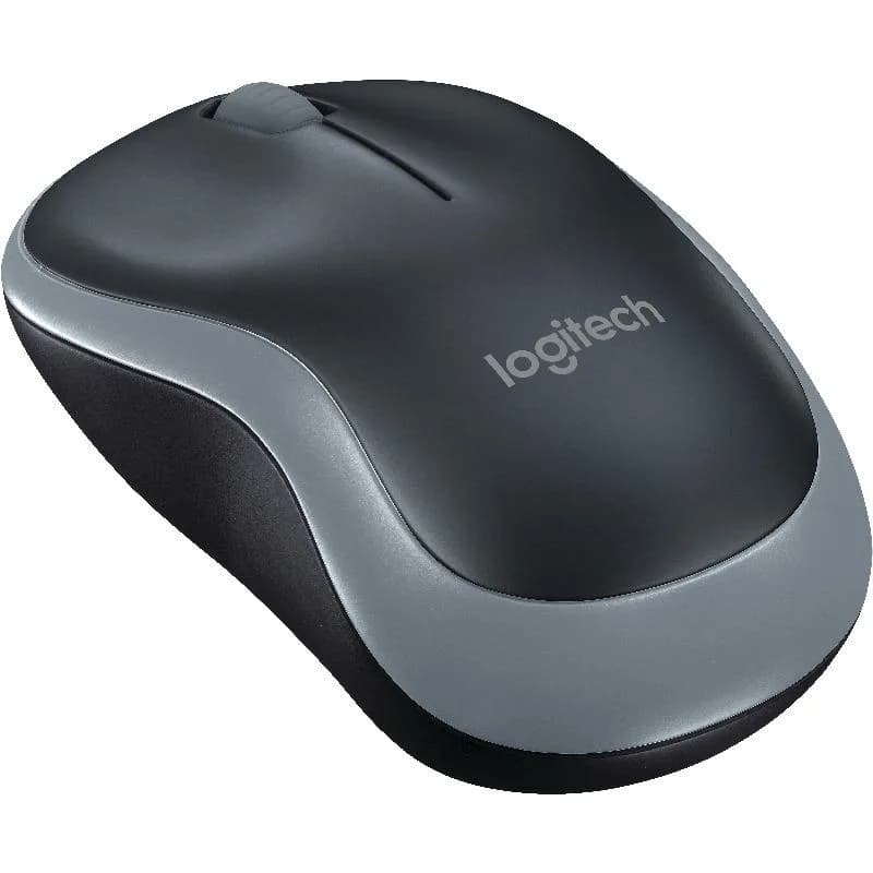 Mouse Wireless Logitech M185, 1000 dpi, negru — miniatură