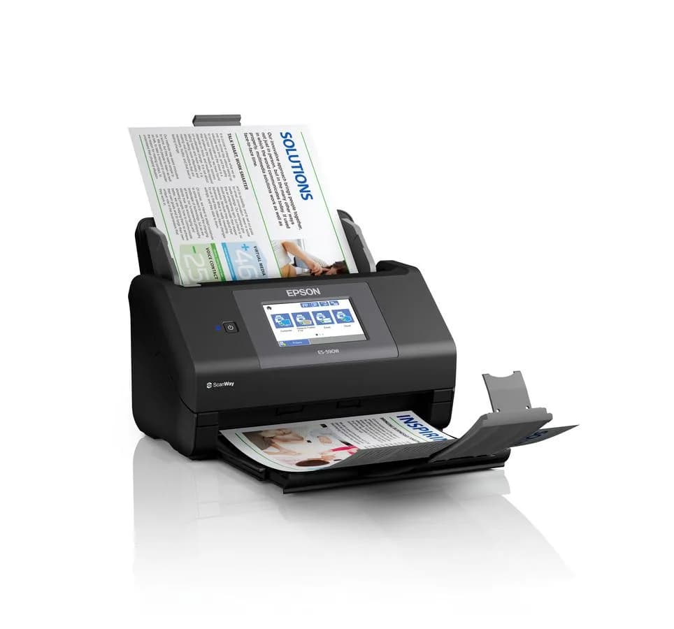 Scanner Epson WorkForce ES-590W, A4, Automat, Sheetfed, USB + WLAN + LAN