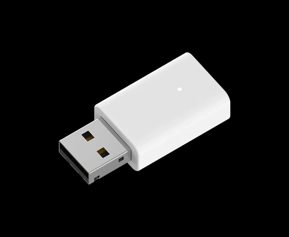 ADAPTOR RETEA D-LINK AX900 Wi-Fi 6, extern wireless 2.4 GHz | 5 GHz, bluetooth 5.3, USB 2.0, port, 900 Mbps, 1 x antena interna, "AX9U" — miniatură