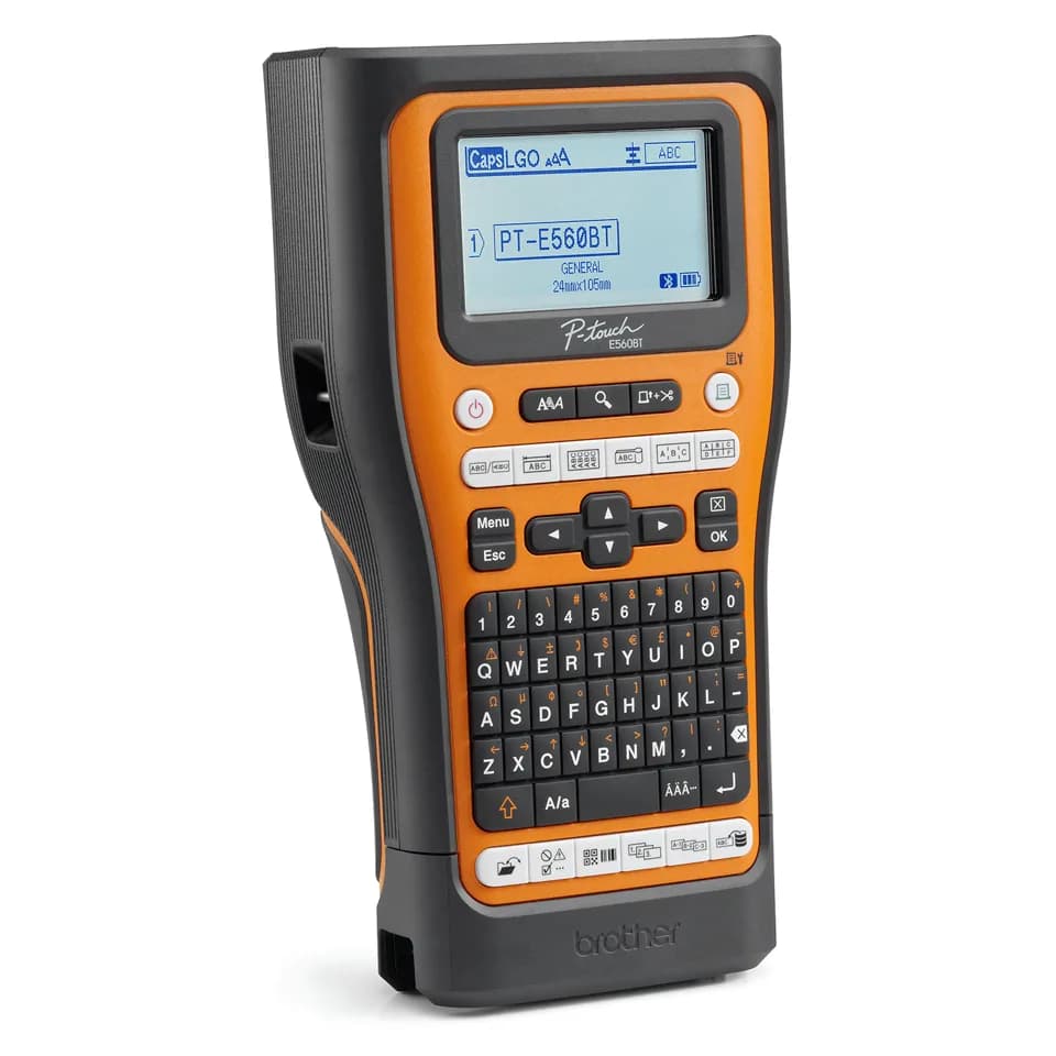 Imprimanta Direct Termic BROTHER 180dpi PT-E560BTVP, Viteza de tiparire: 30mm/s, Latime maxima de imprimare: 24mm|Conectiv: USB|WIFI, Imprimare Cod de bare:DA "PTE560BTSVQL1 " — miniatură
