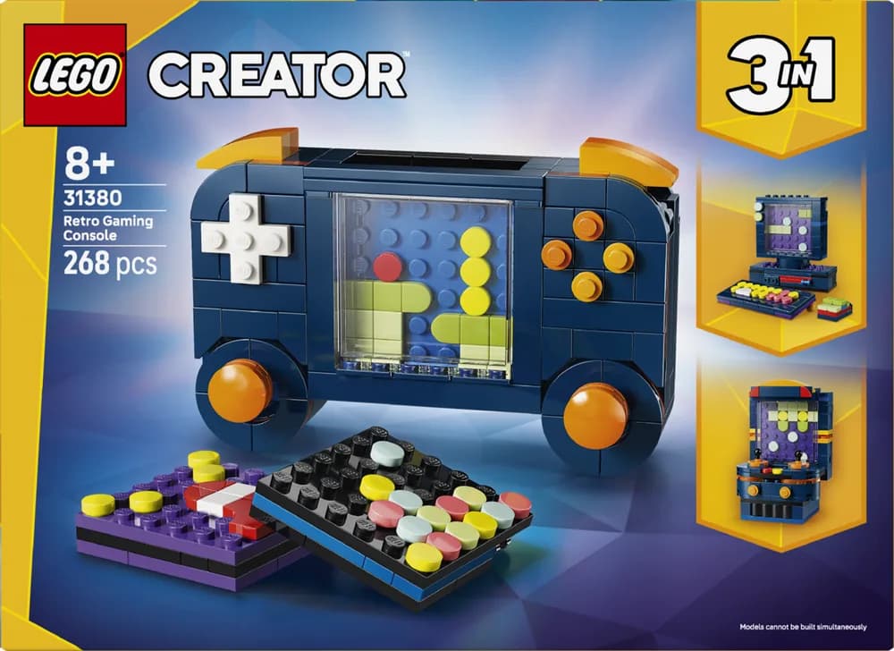 CONSOLA DE JOCURI VIDEO RETRO LEGO31380 — miniatură