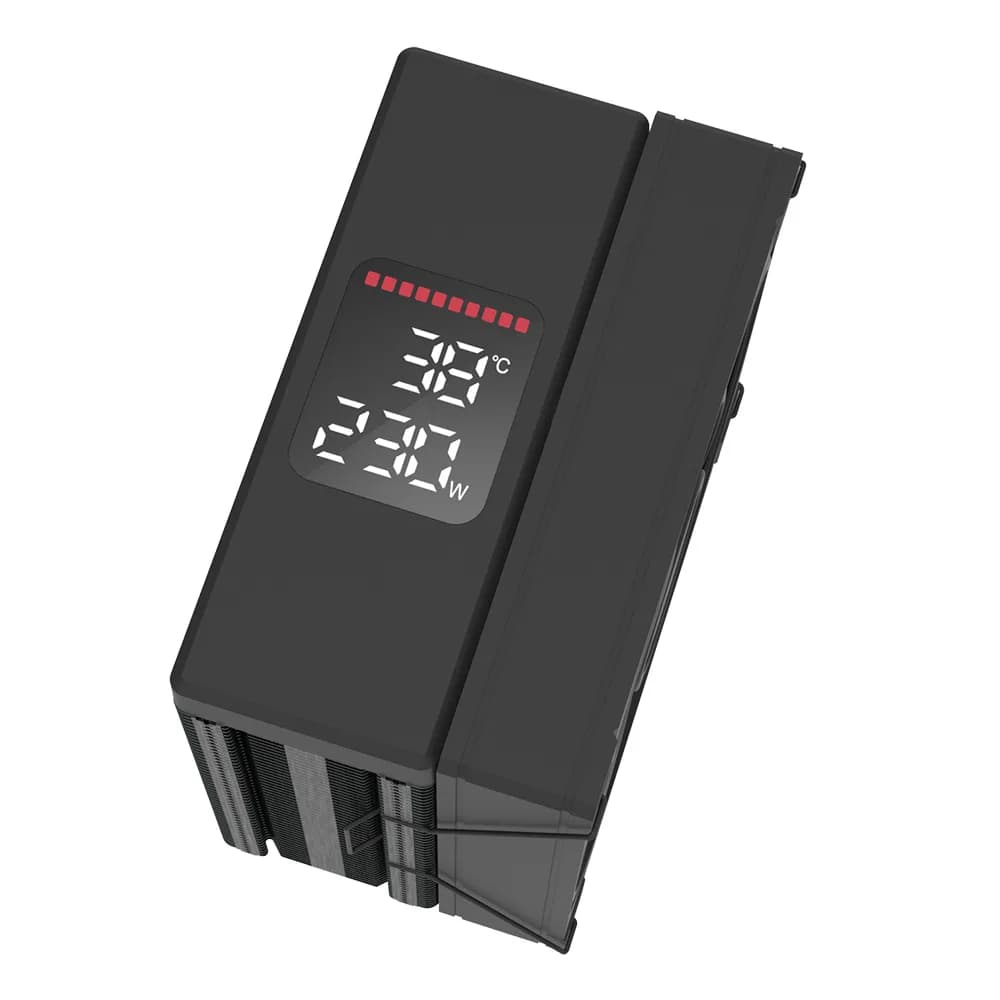 COOLER Zalman "CNPS9X ECO DS" skt. Intel si AMD, racire cu aer, vent. 120mm, 600 - 2100 RPM, 4 heatpipes, inaltime 155mm, afisaj digital,"CNPS9X ECO DS" — miniatură