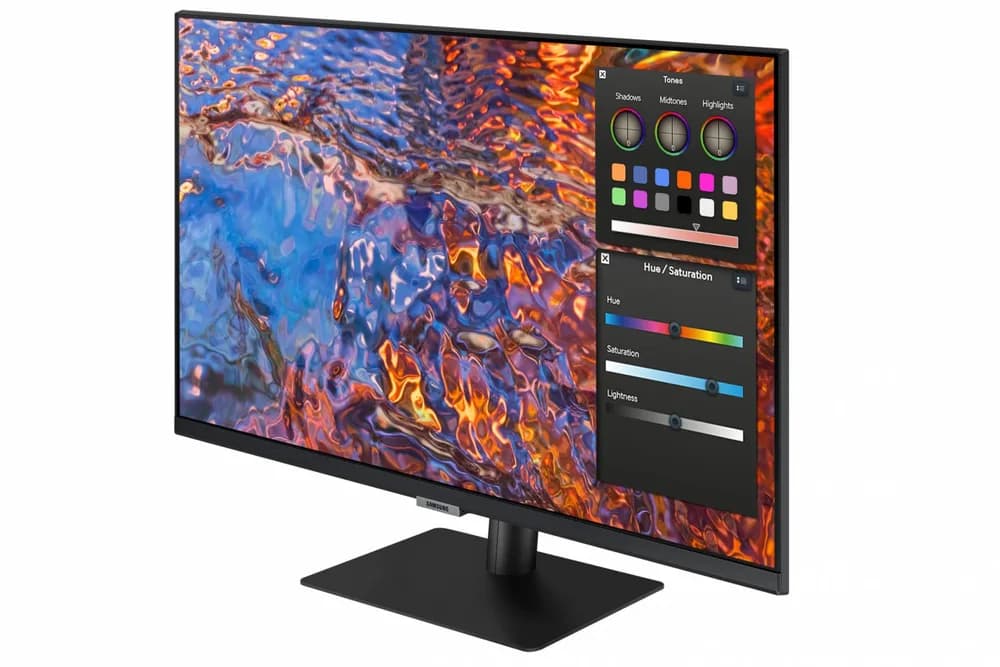 Monitor Samsung 27" LS27B800PXPXEN, Diagonal (inch): 27, Diagonal (cm): 69, Aspect ratio: 16:9, Panel: IPS, Resolution: 3840x2160, Refresh Rate: 60Hz, Response time GtG: 5ms, Brightness (max): 350 cd/m², Contrast (static) : 1000:1, Viewing angle: 178°/178°, Color Gamut Type: 98% DCI, Colours: 1.07B — miniatură