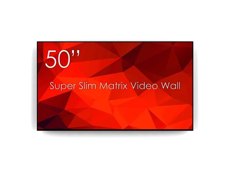 Display 50" 4K UHD SWEDX 24/7 cu controller Matrix integrat pentru Videowall, bezel 12mm-H, 16mm-V