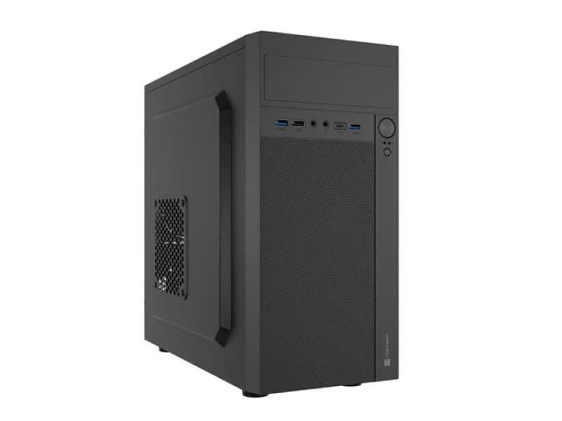 Carcasa NATEC Helix USB C, Mini Tower, Black