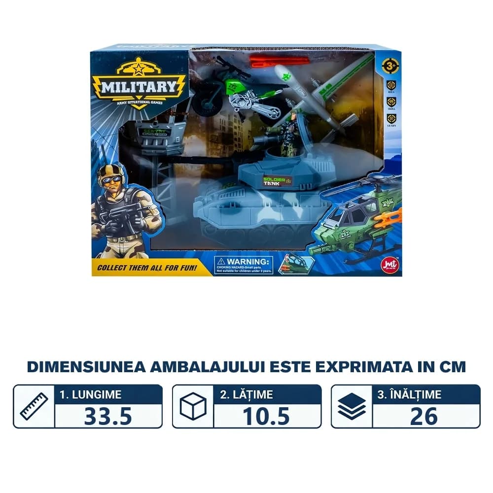 Play set militar — miniatură