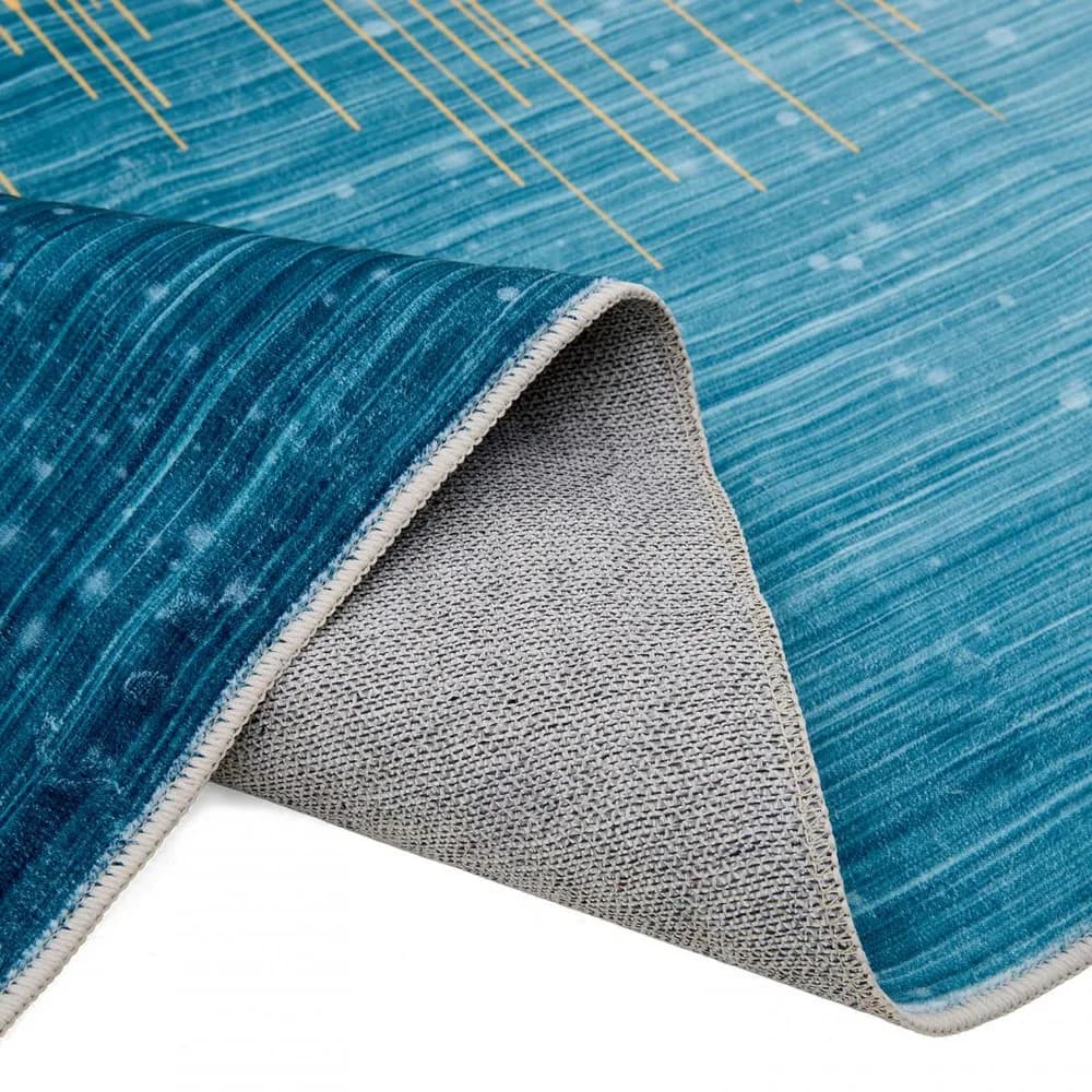 Covor printat, FUSION 70x140 cm, lavabil cu spate antialunecare, inaltime fir 3mm — miniatură