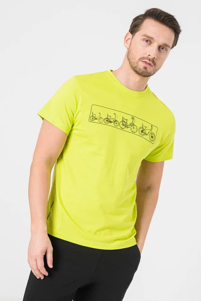 TRICOU MULTIBIKE PEGAS BARBATI LIME PUNCH-S — miniatură