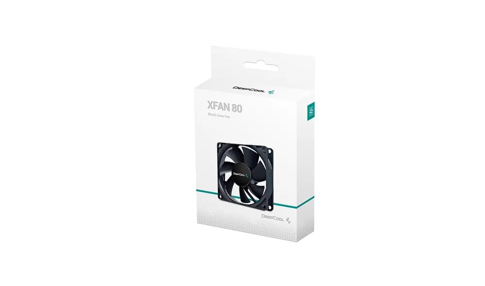 VENTILATOR DEEPCOOL PC Xfan 80, 80x80x25 mm, "DP-FDC-XF80" 4110 001 001 / 153720.8 — miniatură