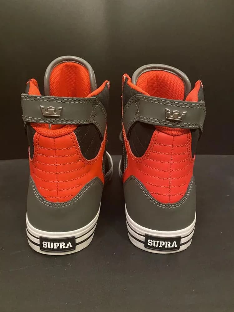 INCALTAMINTE SUPRA SKYTOP IV LIGHT GREY/WHITE/CHARCOAL, 45 — miniatură
