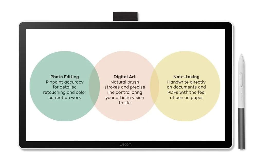 Wacom One 14 Creative Pen Display "DTC141W0" — miniatură