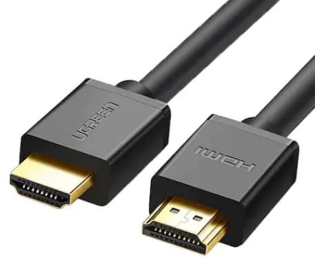 CABLU video Ugreen, "HD104" HDMI (T) la HDMI (T), rezolutie maxima 4K UHD (3840 x 2160) la 60 Hz, conectori auriti, 2m, negru "10107" - 6957303811076 — miniatură