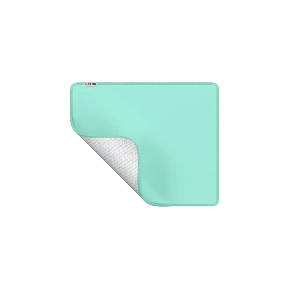 Mousepad Gaming HATOR Tonn EVO M, 360 x 300 mm, Verde menta — miniatură