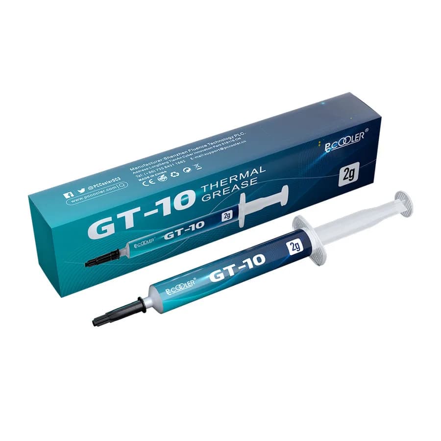 Pasta siliconica PCCooler "GT10" 2g, "GT-10 2G" — miniatură
