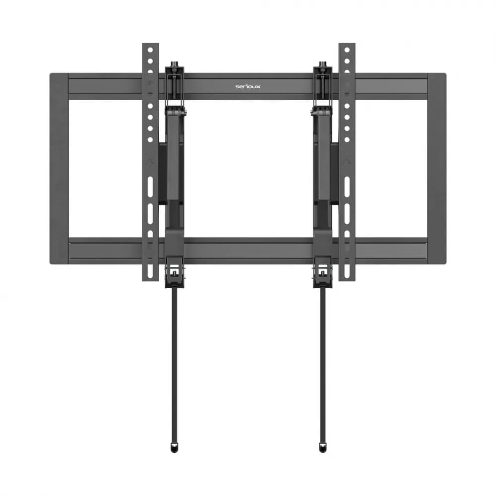 Suport TV Serioux Reglabil 37-90" 80kg Dimensiune ecran compatibilă 37"-90" Compatibil VESA 200x200, 300x200, 400x200, 300x300, 400x300, 400x400, 600x400 Greutate maxima suportata 80 kg Profil 53~172 mm Interval de înclinare +10°~-15° Interval de pivotare +10°~-10° Nivel ecran 30 mm — miniatură