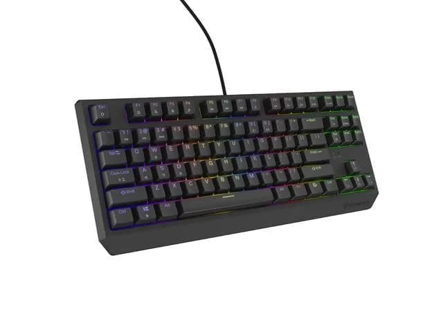 Tastatura Mecanica Gaming Genesis Thor 230 TKL, RGB, USB, negru — miniatură