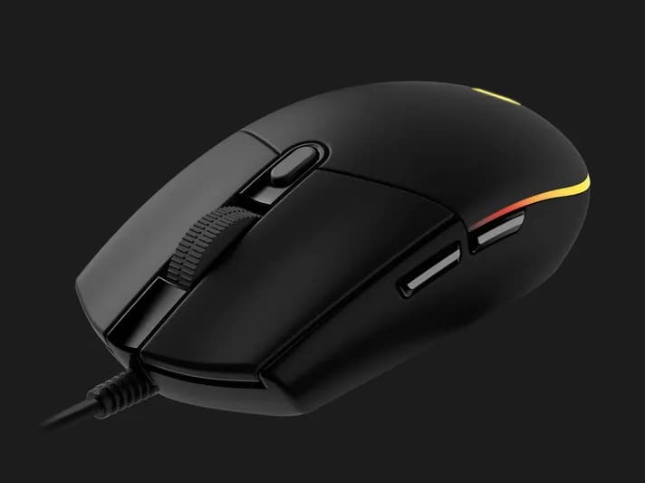 Mouse Gaming Logitech G203 LIGHTSYNC, 8000 dpi, Negru — miniatură