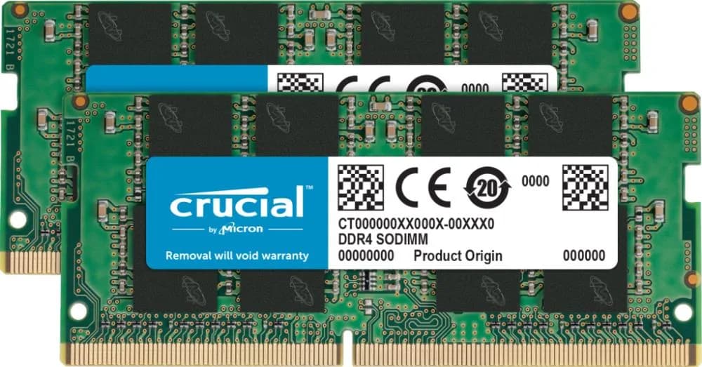 SODIMM Crucial, 32GB DDR4, 3200 MHz, kit, "CT2K16G4SFRA32A"