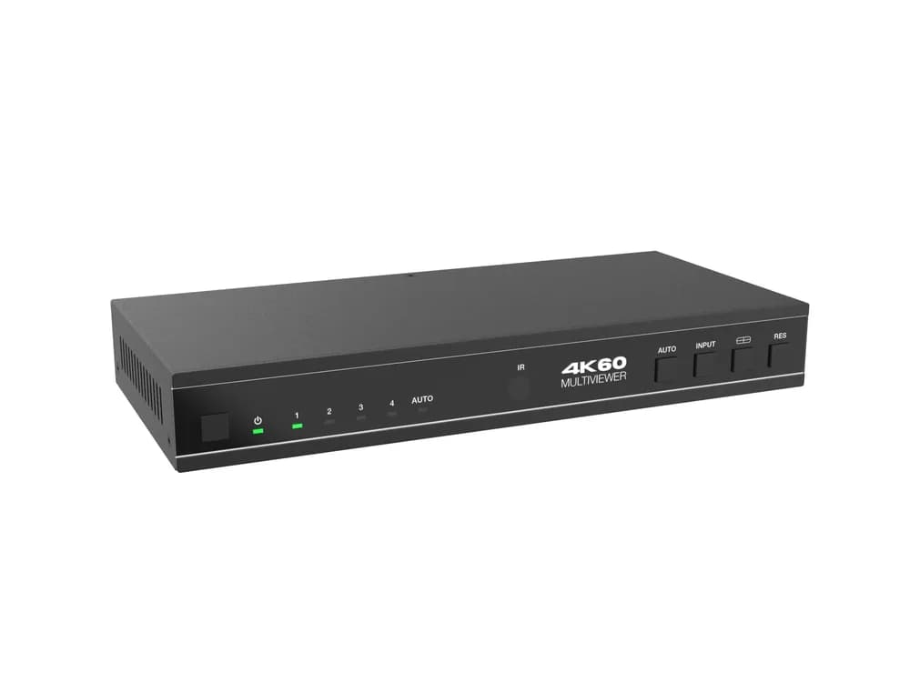 Switch Seamless HDMI2.0b 4x1 cu Multi-Viewer, cu Audio Extract, 4K@60Hz 4:4:4, HDCP2.2, cu telecomanda