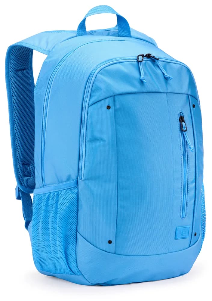 RUCSAC CASE LOGIC, pt. notebook de max. 15.6 inch, 2 compartimente, buzunar frontal | buzunar lateral x 2, waterproof, poliester, Sky Blue "WMBP115" 3205624