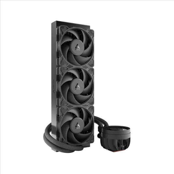 COOLER Arctic "Liquid Freezer III Pro 360", skt. LGA1851, LGA 1700, AM4, AM5, racire cu lichid, 3 x 120mm, 600 - 3000 RPM, negru "ACFRE00180A" — miniatură