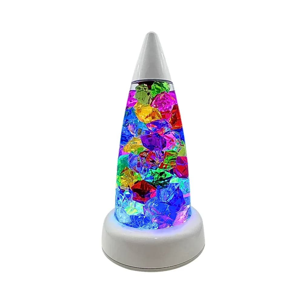Lampă LED cu cristale