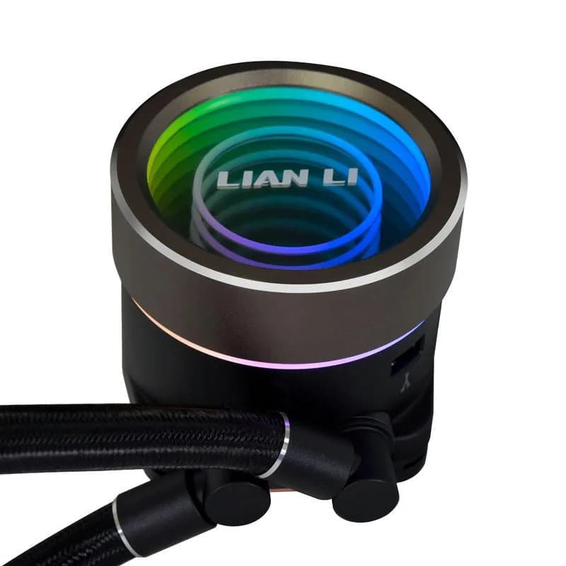 Cooler Procesor LIAN LI GA II TRINITY, Aer, 12 cm, 3 ventilatoare, aRGB — miniatură