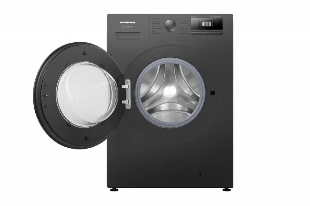 MASINA DE SPALAT RUFE HEINNER HWM-HME814IVTGA20+++, CAPACITATE 8KG, VITEZA DE CENTRIFUGARE 1400RPM, CLASA ENERGETICA A-20%, MOTOR INVERTER, 15 PROGRAME, DISPLAY DIGITAL, PROGRAM RAPID 15 MIN, PROGRAM ALLERGY STEAM, PROGRAM BABY STEAM CARE, FUNCTIE INTARZIERE FINALIZARE, CLATIRE SUPLIMENTARA — miniatură