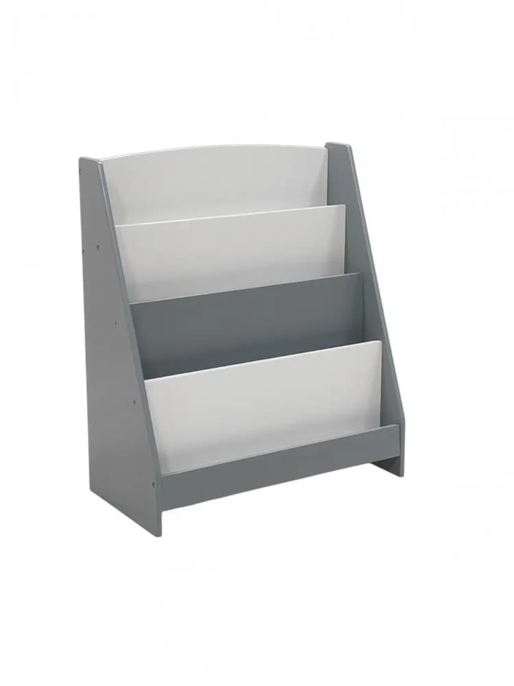 Raft depozitare carti, gri, MDF, U-Grow