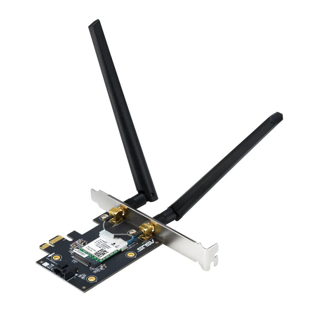 ASUS BE6500 Tri Band PCI-E WiFi 7 802.11be Adapter"PCE-BE6500" — miniatură