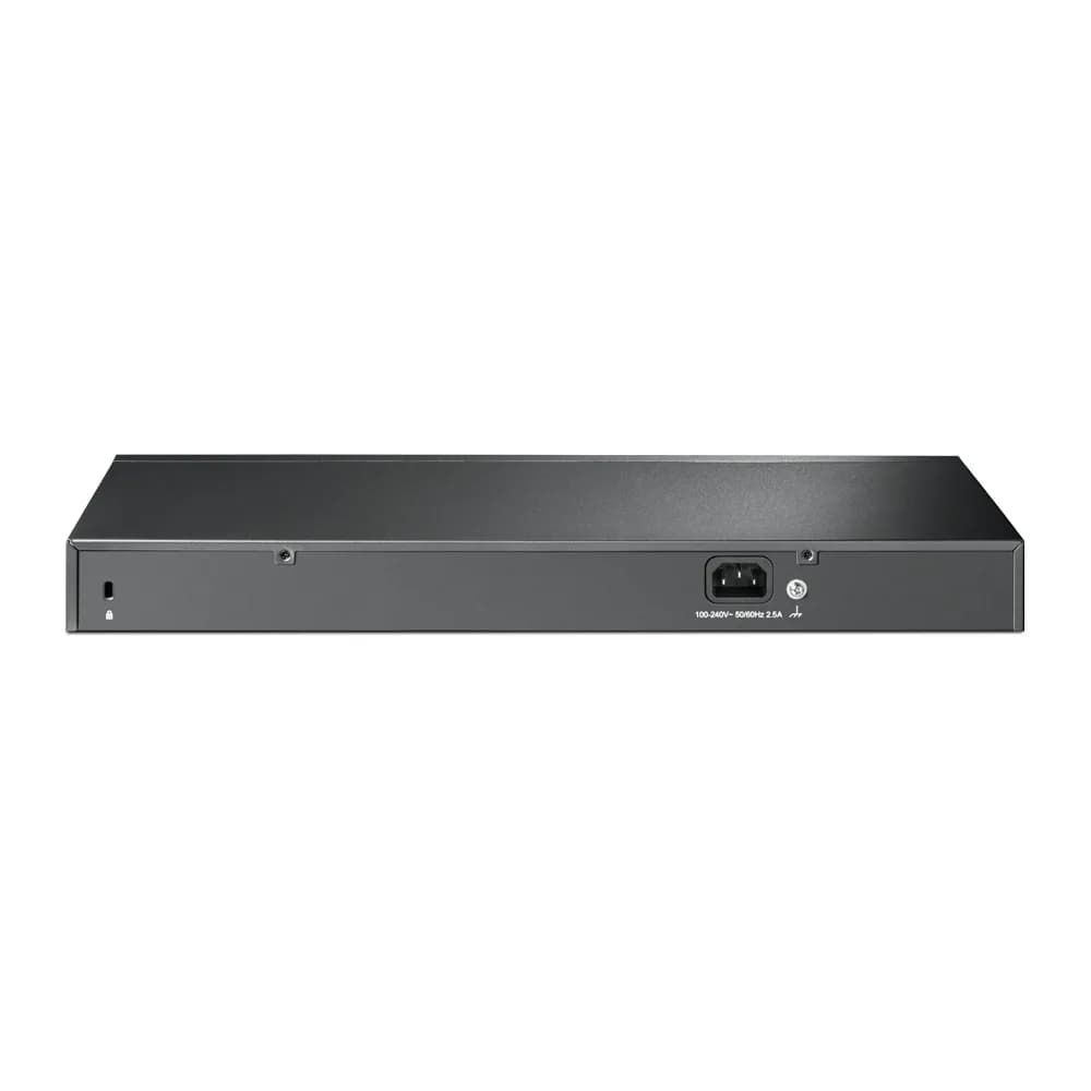 SWITCH TP-LINK 16 porturi, 16× PoE+ 10/100 Mbps RJ45, 2× Gigabit RJ45,1 x combo Gigabit SFP slot, carcasa metal "TL-SL1218P" — miniatură
