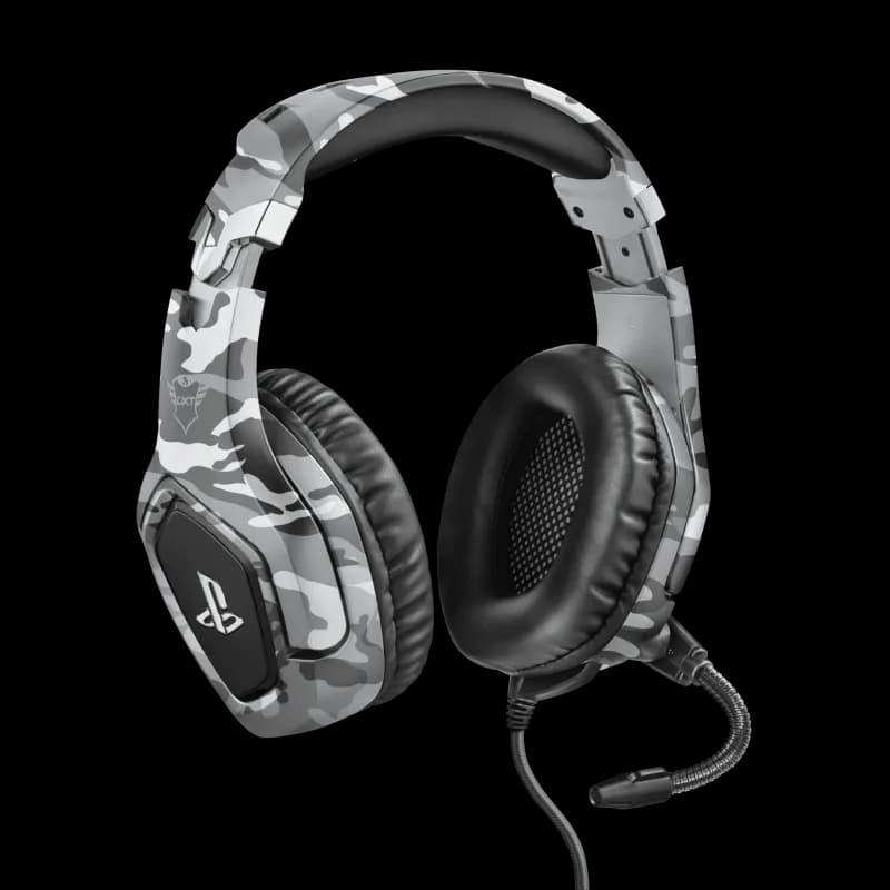 Casti Gaming Head-band Trust GXT 488 Forze, Wired, gri