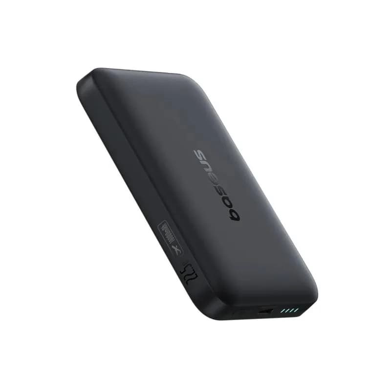 POWER BANK Baseus EnerFill FM11 Mini Magnetic Wireless, capacitate 10000mAh 22.5W, 1 x USB Type-C, negru "P1008210E123-00" - 6932172690434 — miniatură