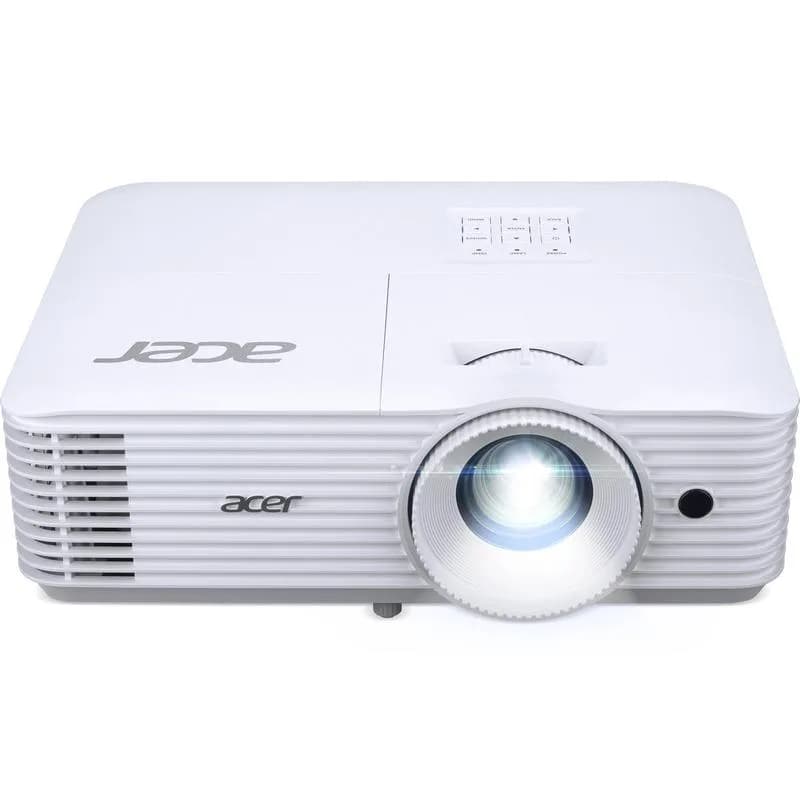Videoproiector Acer P1258i, XGA 1024* 768, 4:3/ 16:9, 20.000:1, zoom 1.3x, lampa 5.000 ore/ 15.000 ore ecomode, boxa 10W, 2* HDMI, D-Sub, Composite Video RCA, audio in/ out, 2* USB Type A, RS232, PIN security, capac lentila inclus, cablu HDMI 1.8m inclus, geanta transport inclusa, Wireless adapter — miniatură