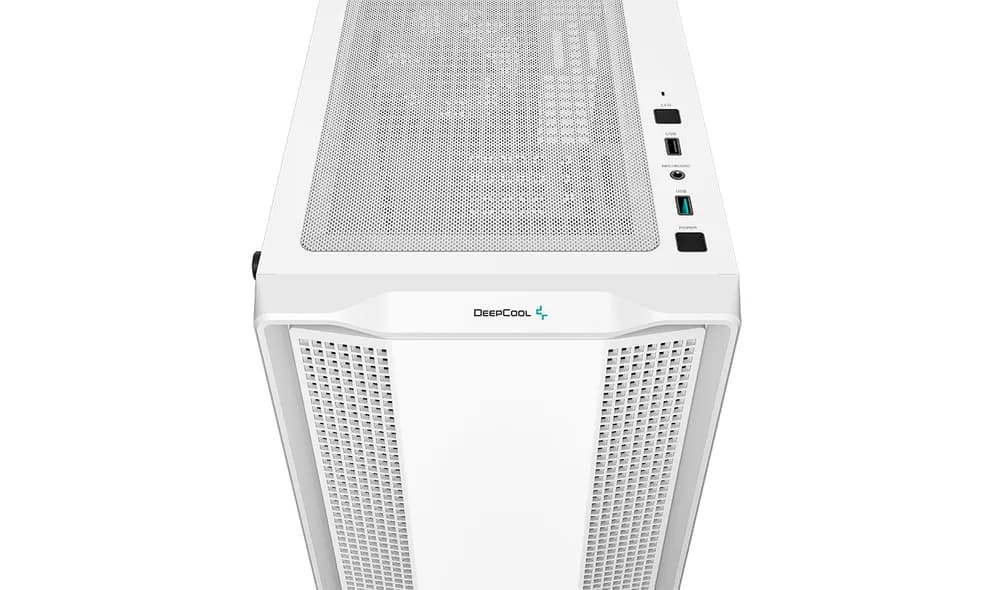 CARCASE DeepCool "CC360 ARGB WH" Middle Tower mATX, USB3.0xxxx1, USB2.0xxxx1, Audioxxxx1, alb, "R-CC360-WHAPM3-G-1" — miniatură