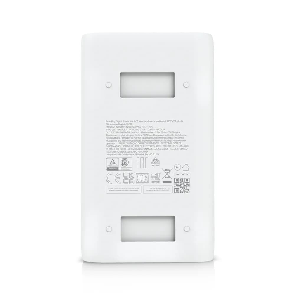 NET POE++ ADAPTER 10G UNIFI/60W UACC-POE++-10G UBIQUITI "UACC-POE++-10G" — miniatură