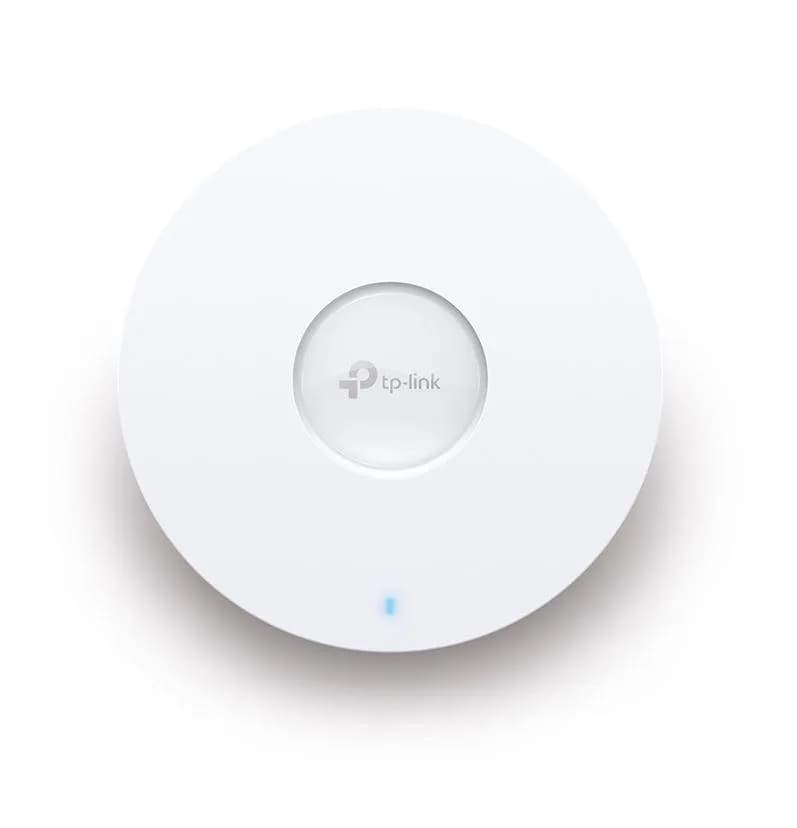 "AX3000 Ceiling Mount Dual-Band Wi-Fi 6 Access Point PORT:1× Gigabit RJ45 Port SPEED:574Mbps at 2.4 GHz + 2402 Mbps at 5 GHz FEATURE: 802.3at POE and 12V DC, 2×Internal Antennas, 160MHz Supported, MU-MIMO, Seamless Roaming, Band Steering, Beamforming, Load Balance, Airtime Fairness, Centralized