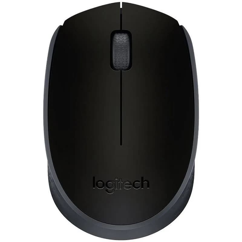 MOUSE LOGITECH, "M171", PC sau NB, wireless, 2.4GHz, optic, 1000 dpi, butoane/scroll 3/1, negru, "910-004424"