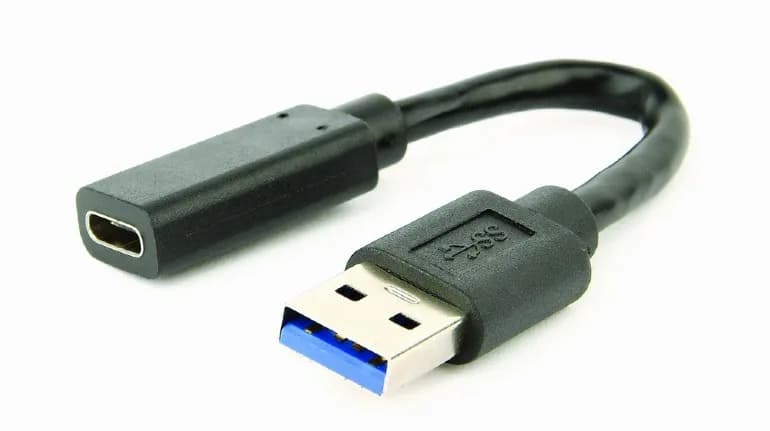 ADAPTOR GEMBIRD, USB 3.1 (T) la USB 3.0 Type-C (M), negru, "A-USB3-AMCF-01"
