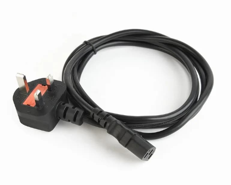 CABLU alimentare GEMBIRD 1.8m, intrare Shucko UK 3pin, iesire C13, 5A, bulk, black, "PC-187"