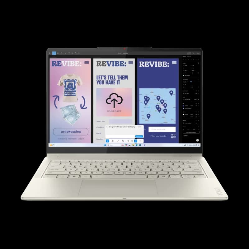 Laptop Consumer Lenovo Yoga 7 2-in-1 14ILL10, cu procesor Intel Core Ultra 7 256V, 14'' OLED, 16 GB LPDDR5x, 1 TB, Intel Arc Graphics 140V, Windows 11 Pro